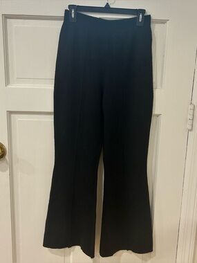 Cashmere Song Cashmere Blend Knit Flare Pants Size Medium Luxury Soft Lounge